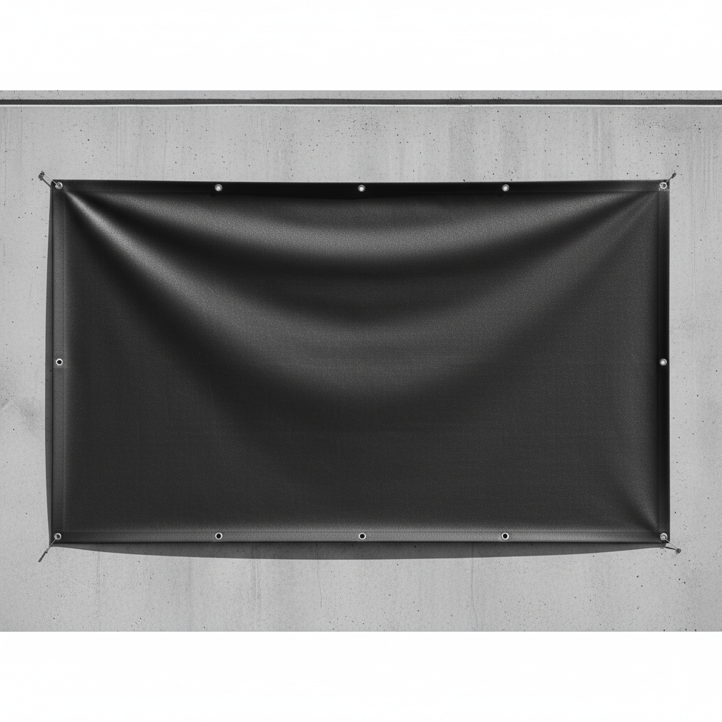 (SP)BANNER B/NEGRO 86'' MATTE 13OZ (86M13) (Rollo)