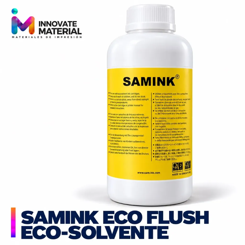 TINTA SAM INK FLUSH ECO-SOLVENTE (1Litro)