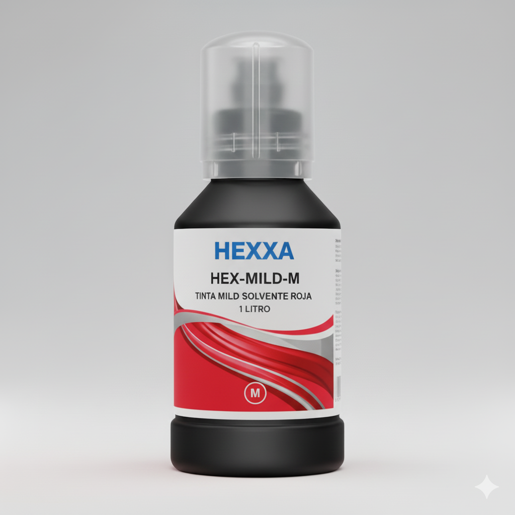 (SP) HEX-MILD-M (TINTA HEXXA MILD SOLVENTE ROJA (1 litro)​