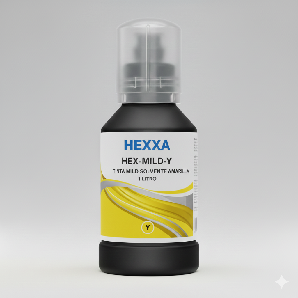 [INN0081] (SP) HEX-MILD-Y (TINTA HEXXA MILD SOLVENTE AMARILLO (1 litro)​