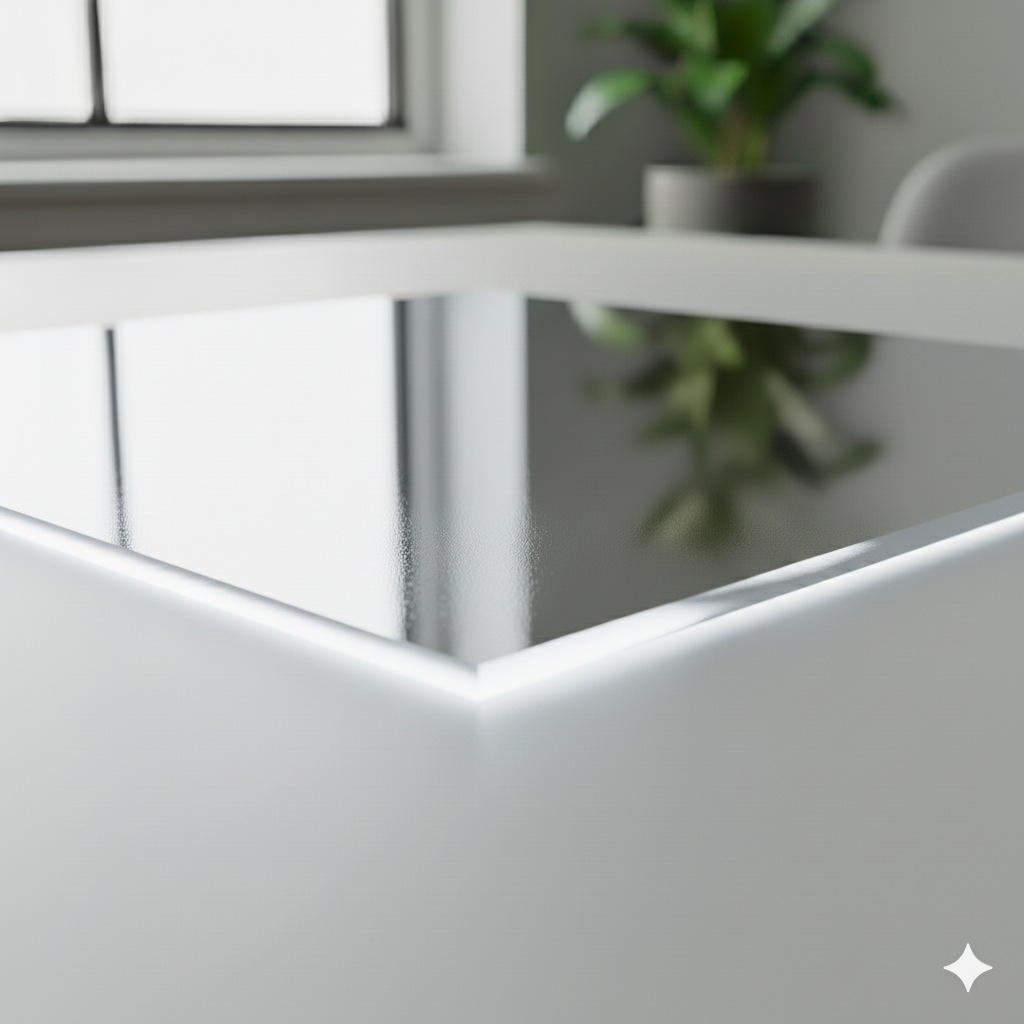 (SP)ACRILICO PLATEADO ESPEJO DE 3MM 4X8 (001-3)