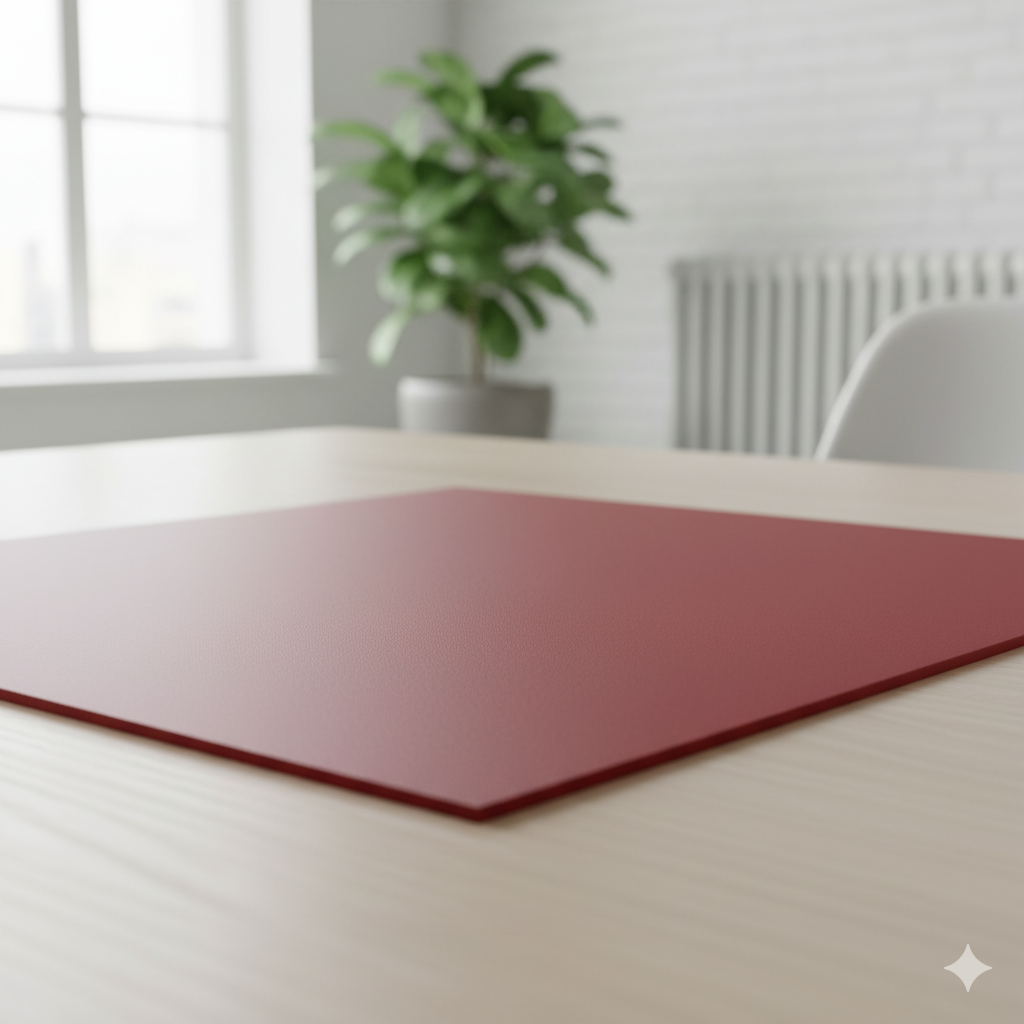 (SP)ACRILICO ROJO PLAST 3MM 4X8 (133-3)