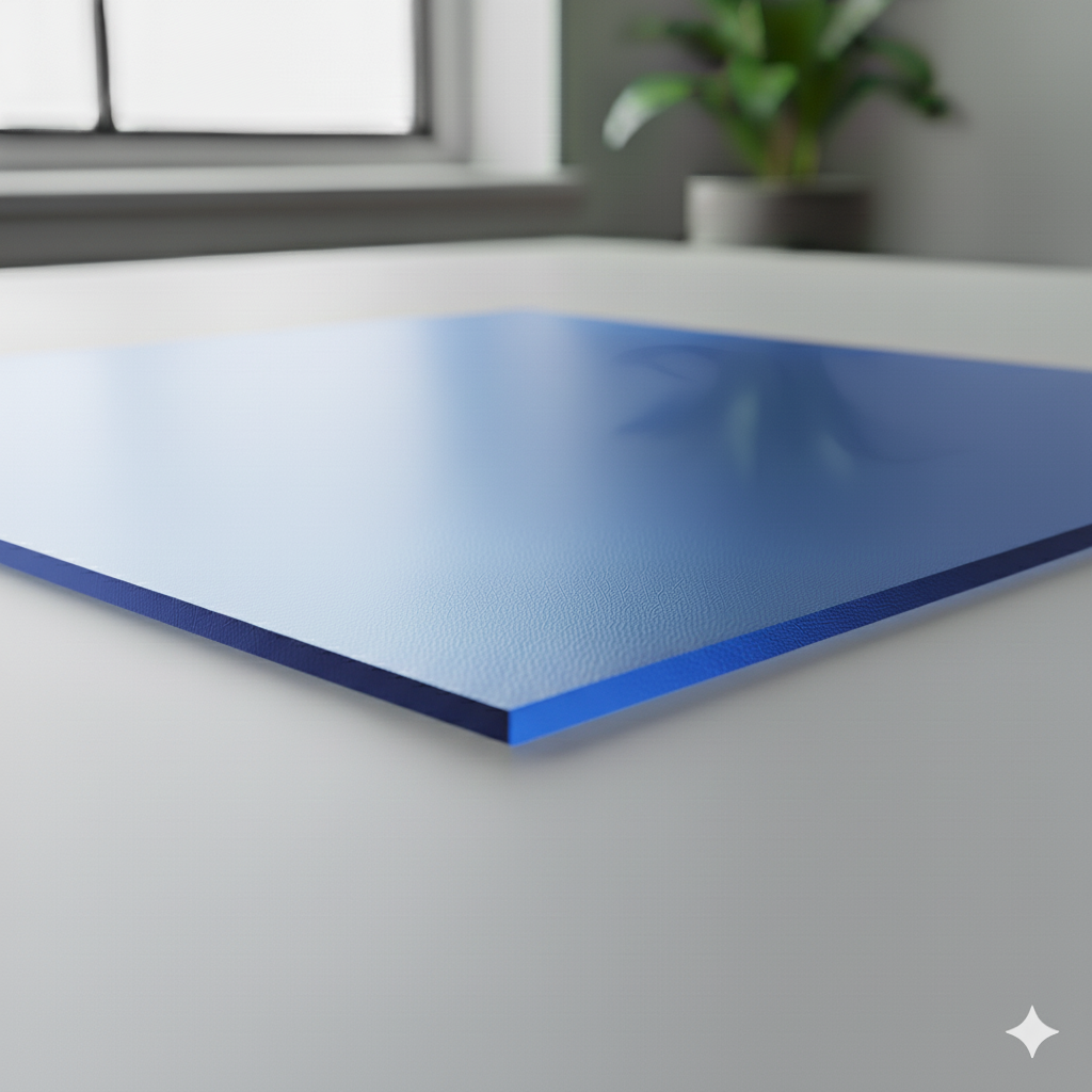 (SP)ACRILICO AZUL OSCURO DE 3MM 4'X8'(322-3)