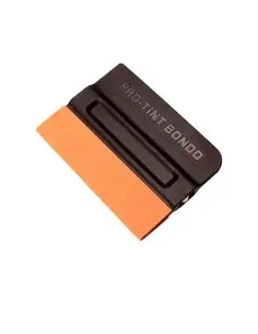 (MU) Espátula magnética para vinil con borde de piel