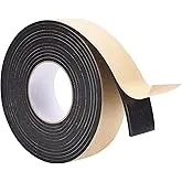 (MU) Cinta De Espuma Súper Fuerte Negra 12mmx10m