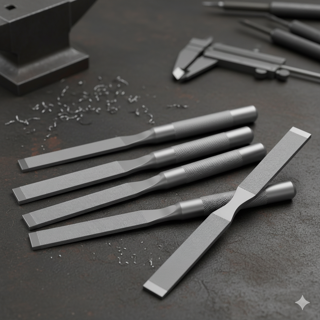 (MU) Limas de doble punta, acabado mate