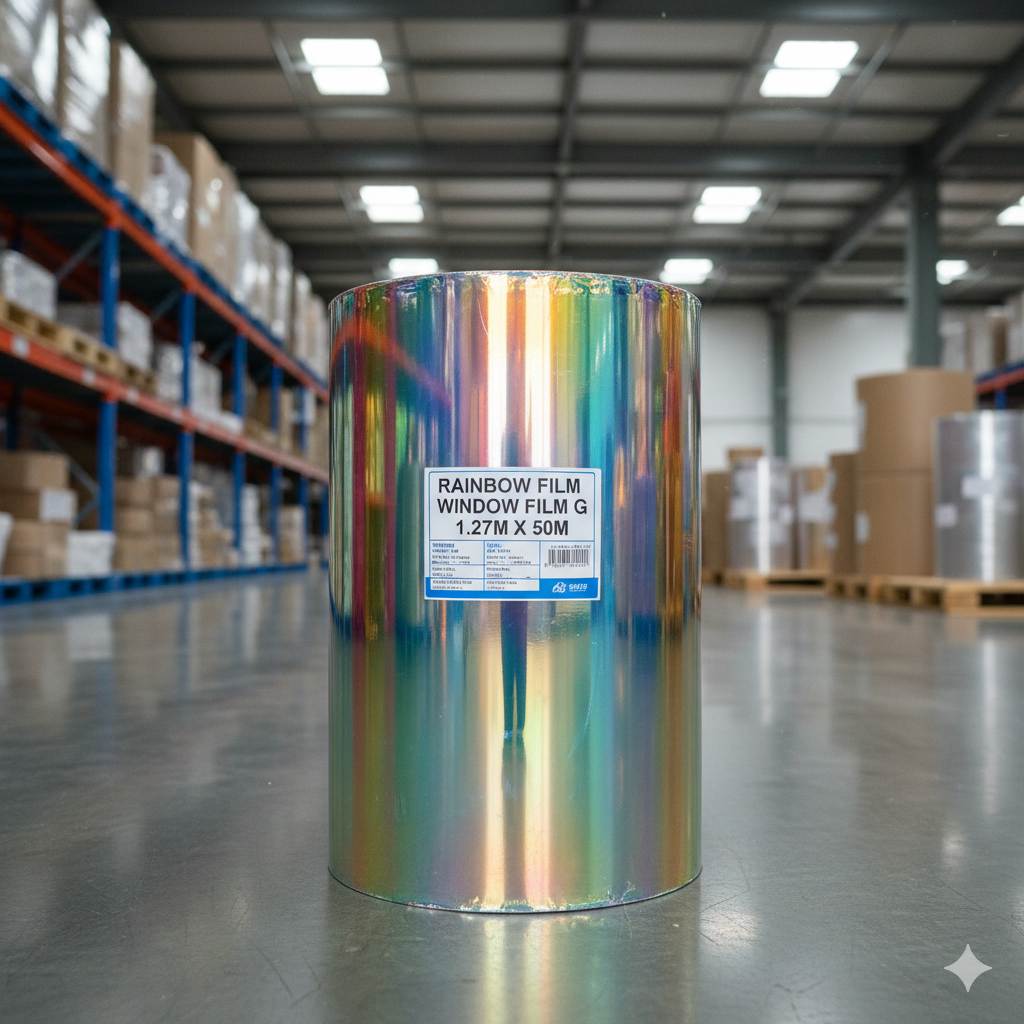 (FX) RAINBOW FILM WINDOW FILM G 50" X 164' (Rollo)