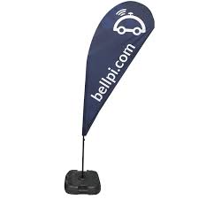 (FX) BANDERA TIPO GOTA 4.5M