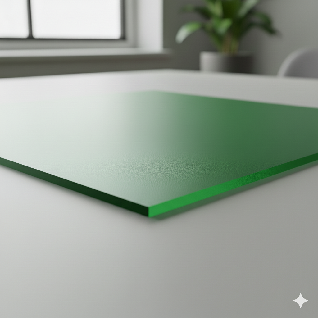 [INN0383] (SP)ACRILICO VERDE ROYAL TRANSLUCIDO 3MM 4X8 