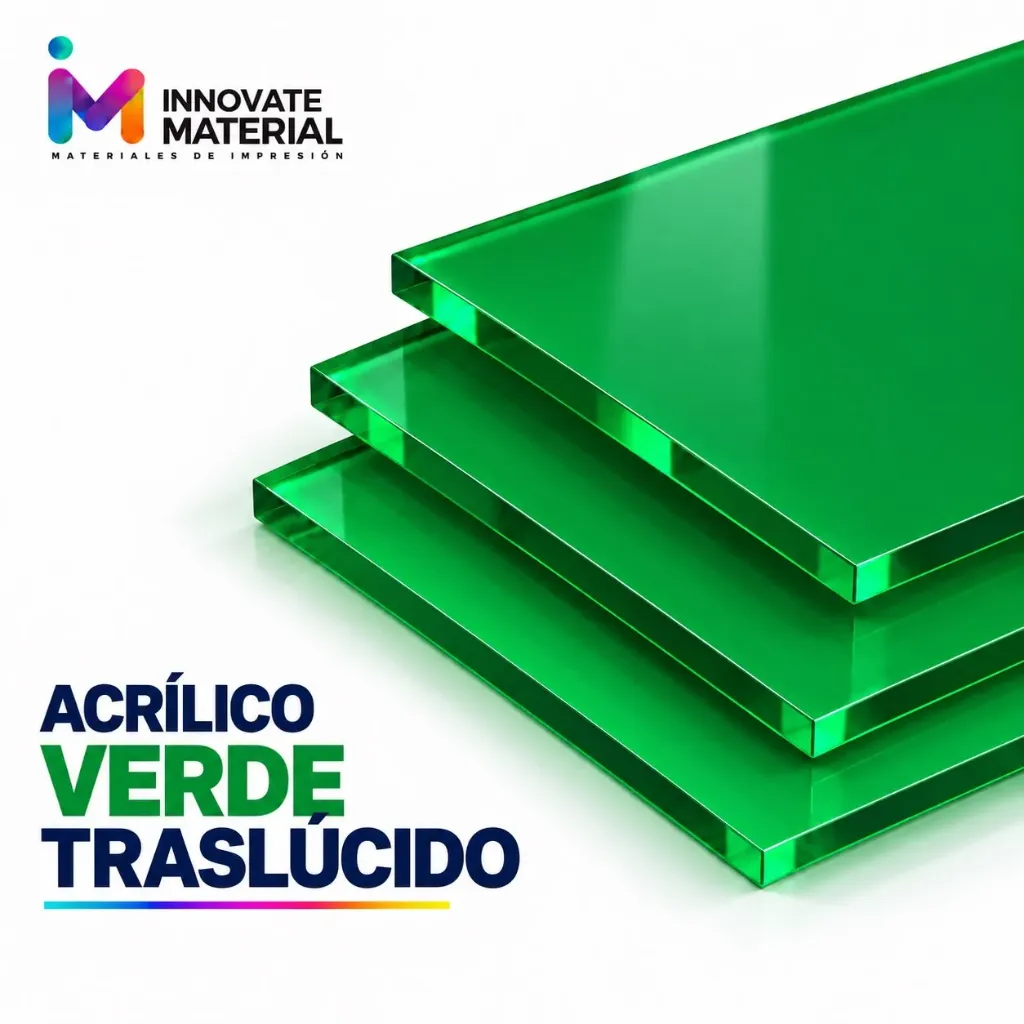 ACRILICO VERDE TRANSLUCIDO 3MM