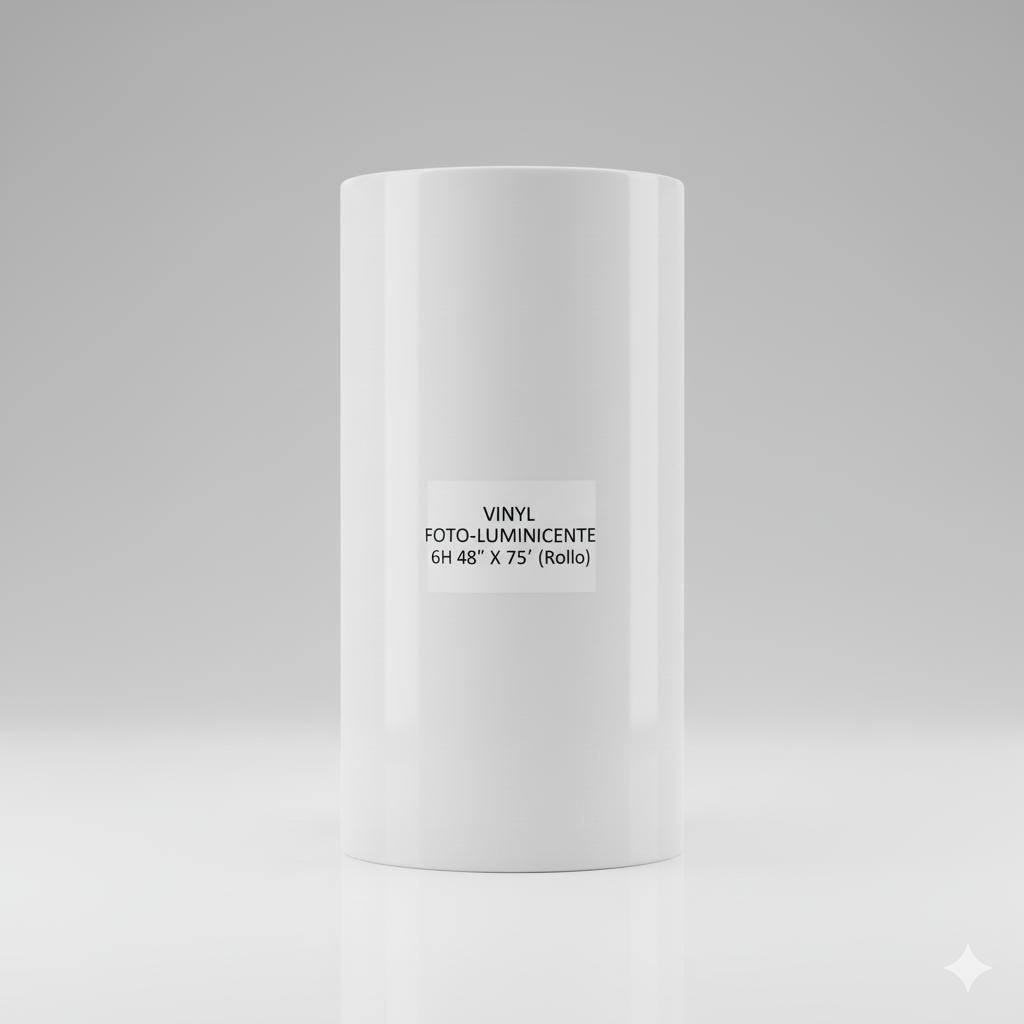 (FX) VINYL FOTO-LUMINICENTE 6H 48" X 75' (Yardas)