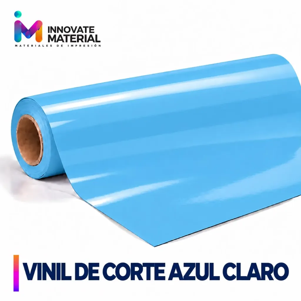 VINYL DE CORTE AZUL CLARO 48'' (Yardas)