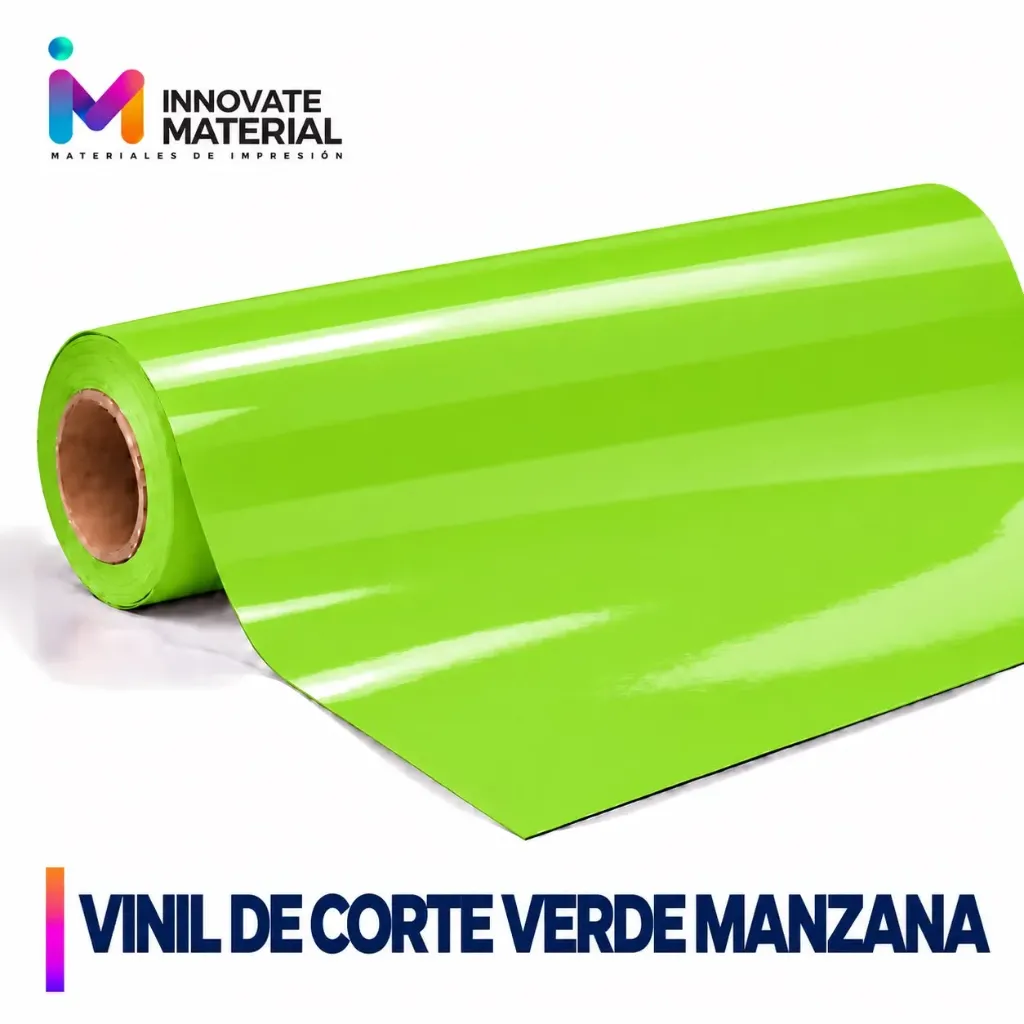 VINIL DE CORTE VERDE MANZANA 48'' (Yardas)