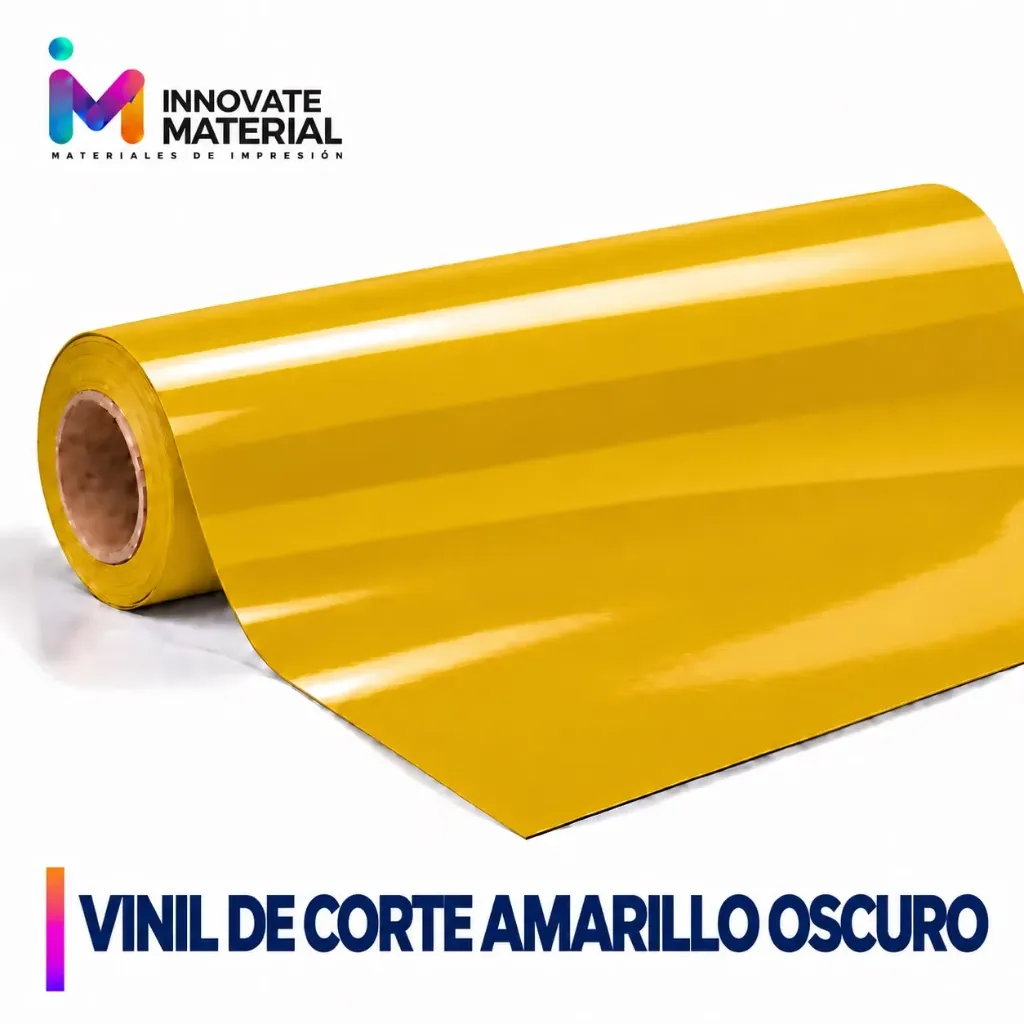 VINIL DE CORTE AMARILLO OSCURO 48'' (Yardas)