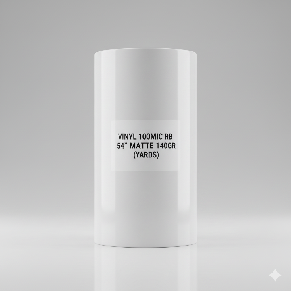 (FX) VINYL 100MIC RB 54" MATTE 140GR (Rollo) 