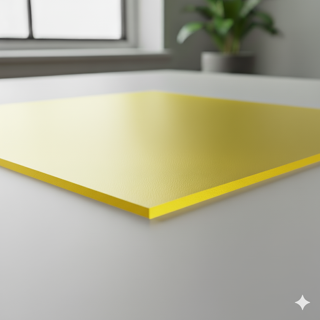 (CC113105)ACRILICO AMARILLO #235 (3MM)