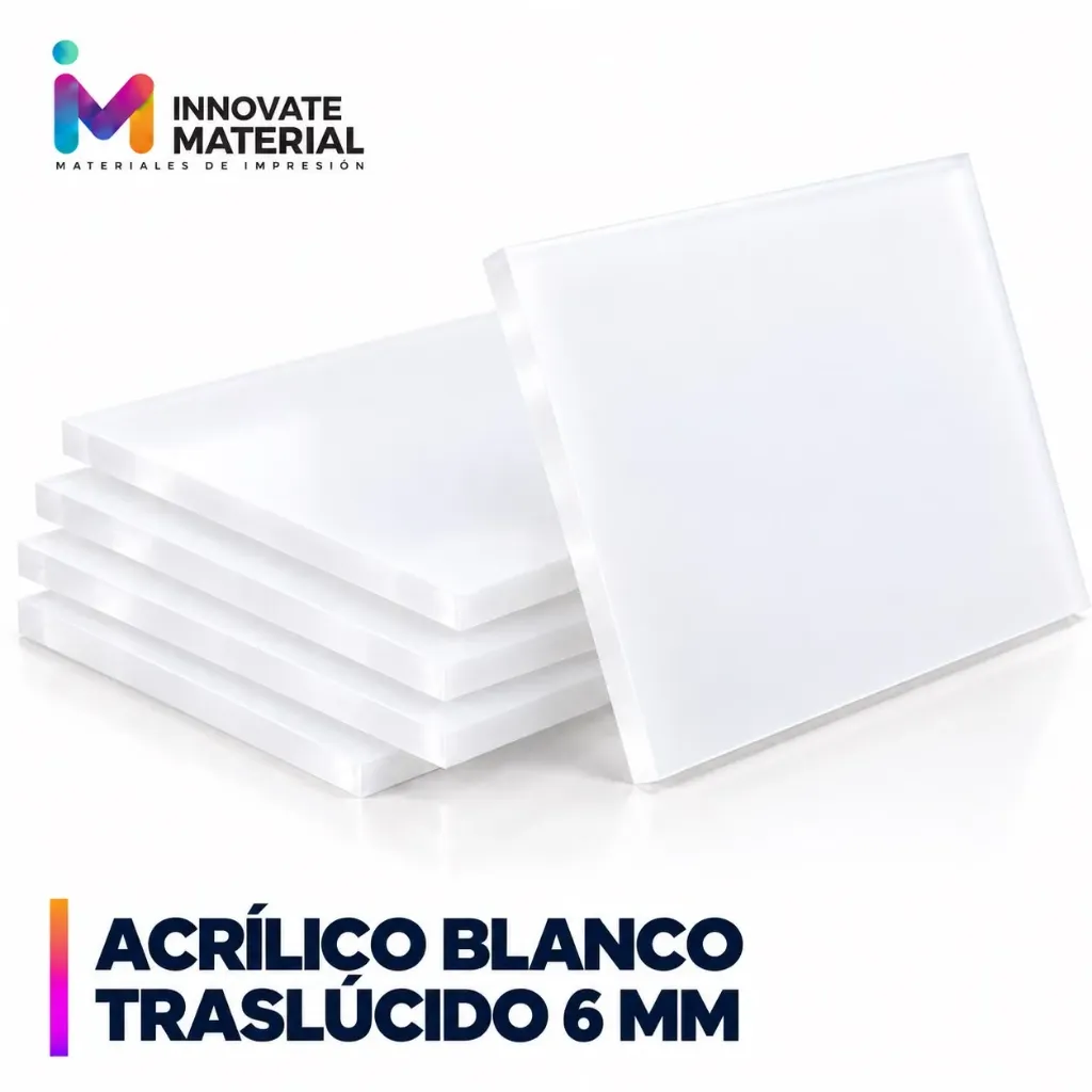 ACRILICO BLANCO TRASLUCIDO 6MM