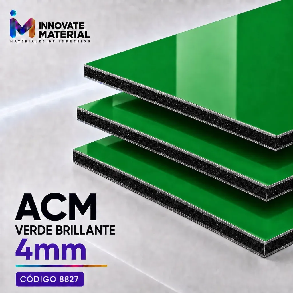 ACM VERDE BRILLANTE 4MM #8827