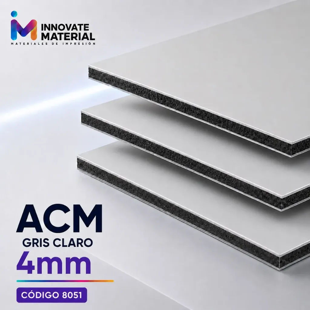 ACM GRIS CLARO 4MM #8051