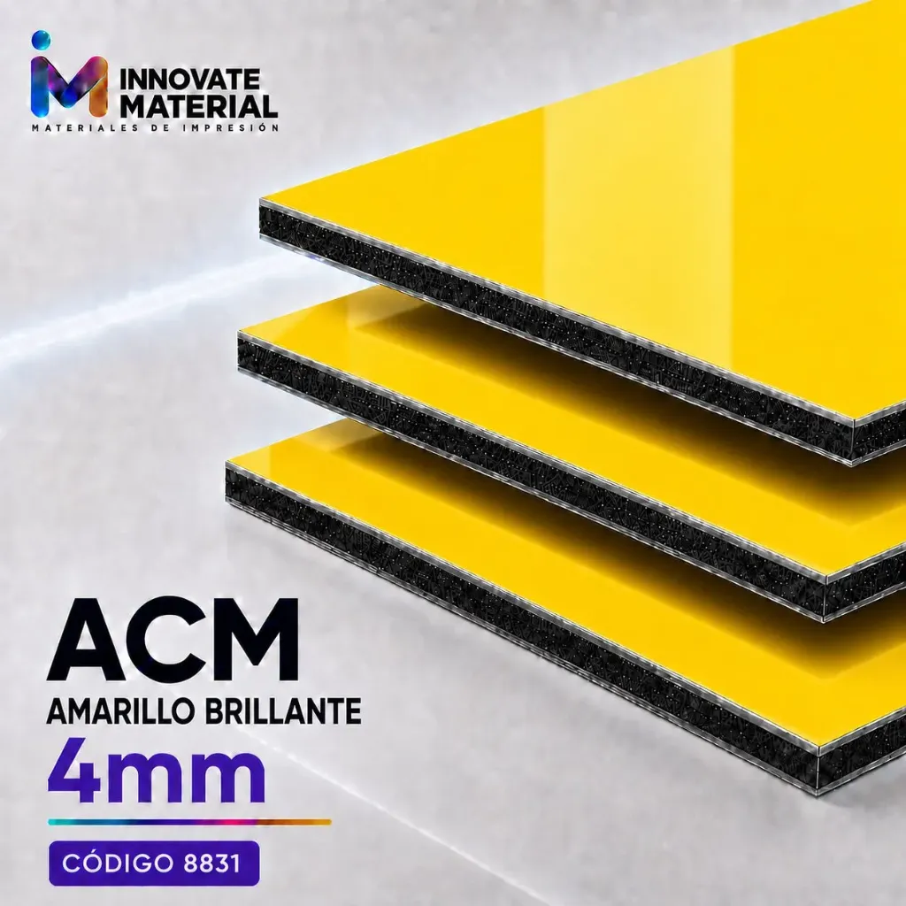 ACM AMARILLO BRILLANTE 4MM #8831