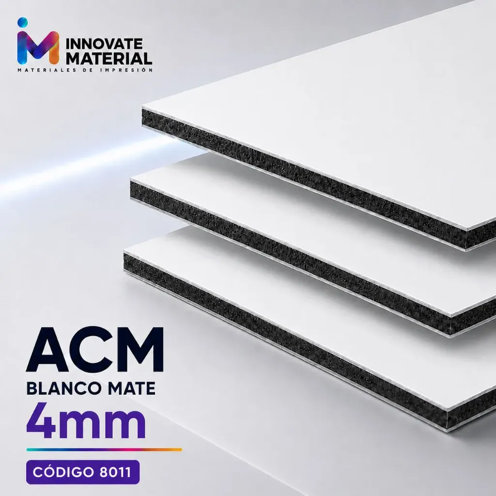 ACM BLANCO MATE 4MM #8011