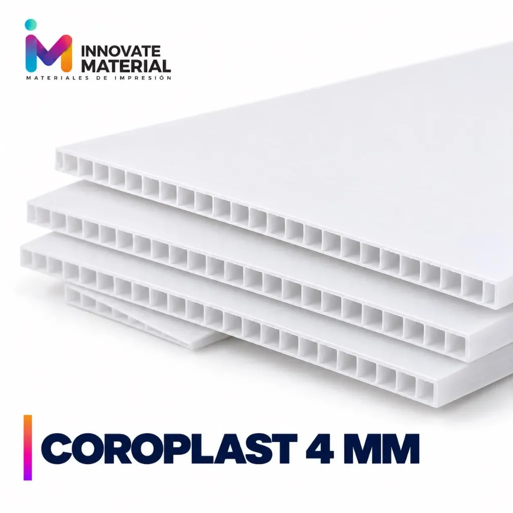 COROPLAST 4MM BLANCO PREMIUM