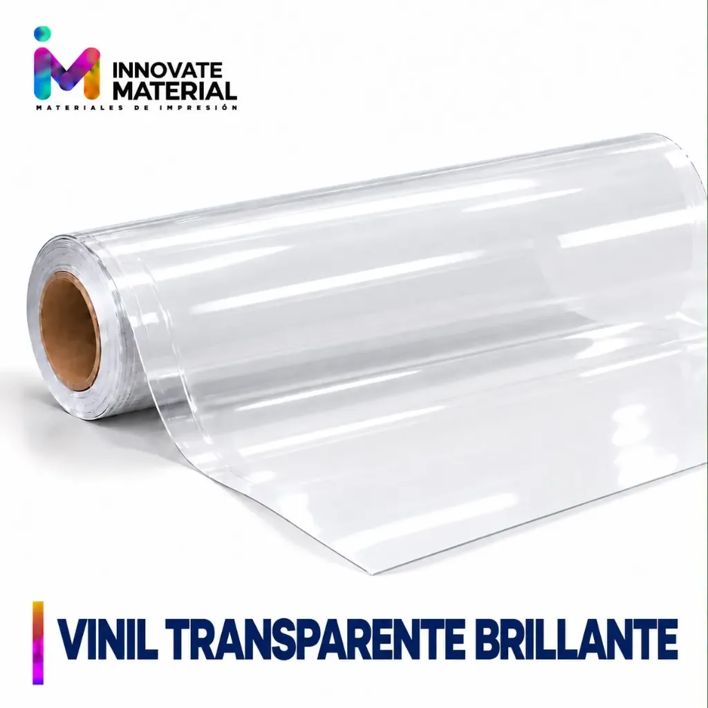 (TG) VINIL TRANSPARENTE GLOSSY 54'' 100MC (YARDAS)