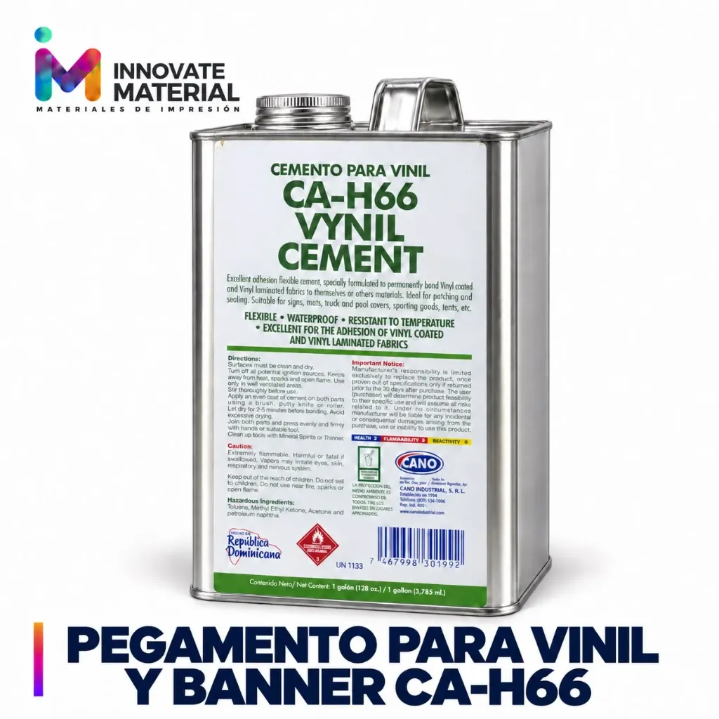 PEGAMENTO PARA VINIL Y BANNER CA-H66 GALON