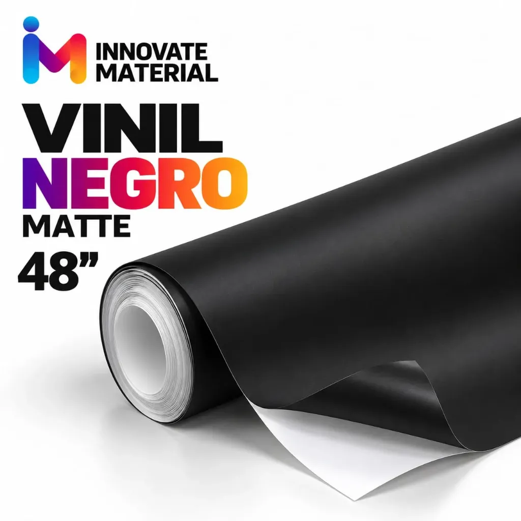 (PHS) VINIL NEGRO MATTE (YARDAS)