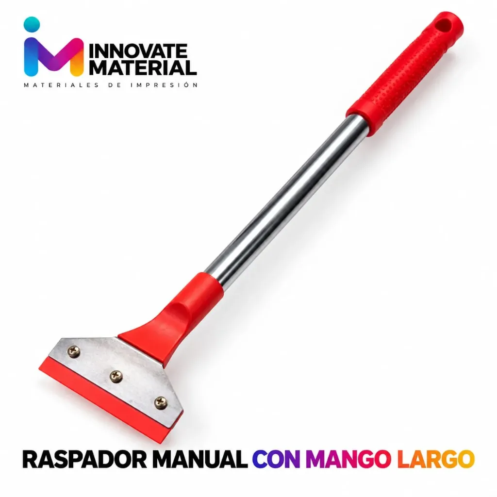 RASPADOR MANUAL CON MANGO LARGO