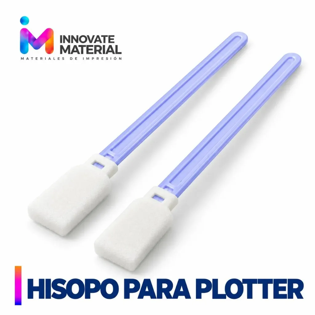 HISOPOS DE ESPUMA PARA LIMPIEZA DE CABEZALES DE PLOTTER (9 PULGADAS)