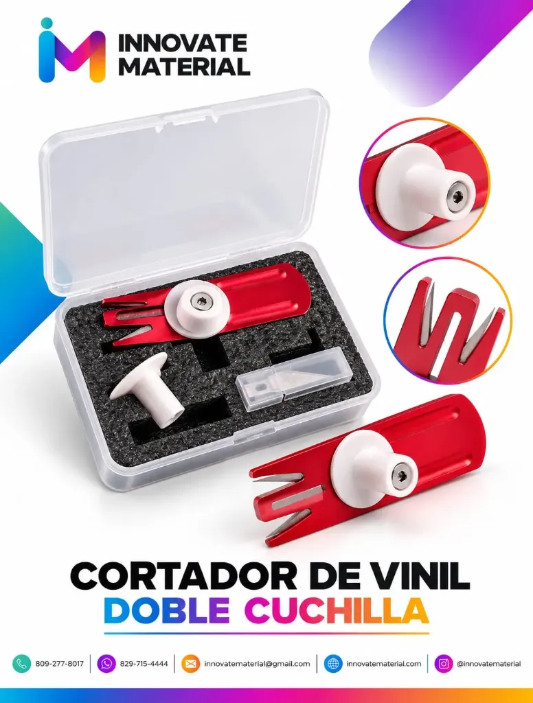 CORTADOR DE VINIL DOBLE CUCHILLA