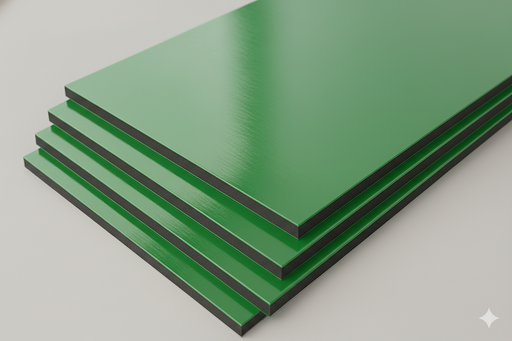 [INN0023] (SP) ACM VERDE GLOSSY DE 4MM (8827)