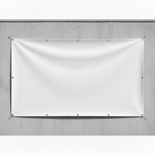 [INN0037] (SP)BANNER B/BLANCO 54'' GLOSS 10OZ (54G10) (Rollo)