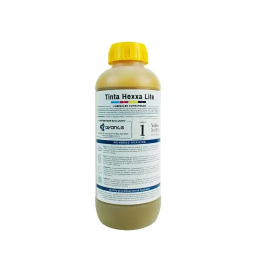 [INN0077] (SP) HEX-LITE-Y (TINTA HEXXA LITE SOLVENTE AMARILLA (1 litro)​