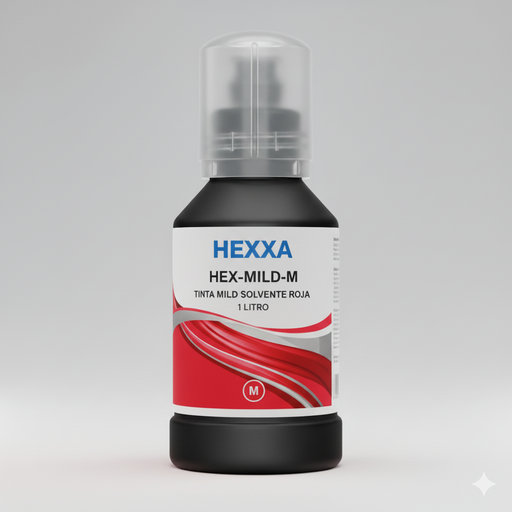 [INN0080] (SP) HEX-MILD-M (TINTA HEXXA MILD SOLVENTE ROJA (1 litro)​