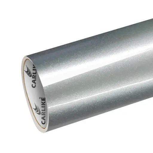 [INN0091] (SP)VINYL REPARDO GRIS CON BRILLO INFLEX (2200-54) (Rollo)