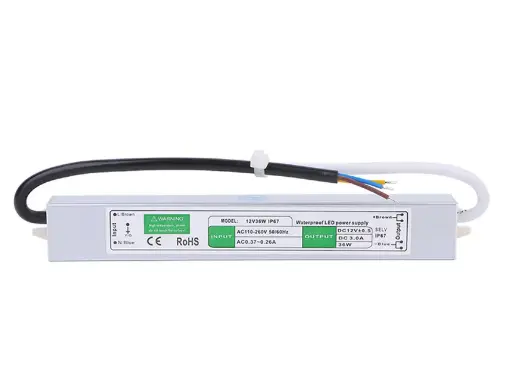 [INN0129] (SP)OP-NF12-24W (FUENTE DE INTERIOR NO A PRUEBA DE AGUA DE 24 WATT Y 2.0 AMPERES)