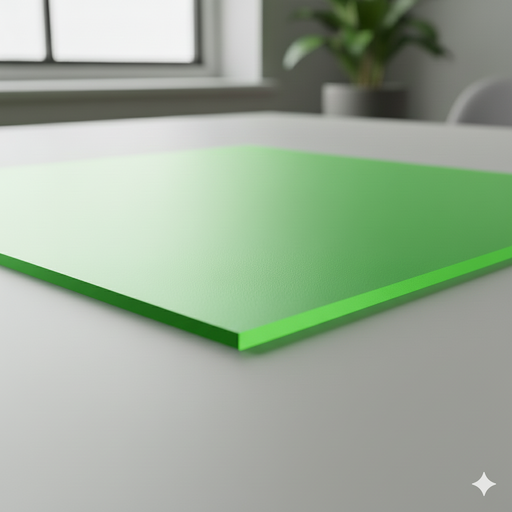 [INN0158] (SP)ACRILICO VERDE DE 3MM 4X8