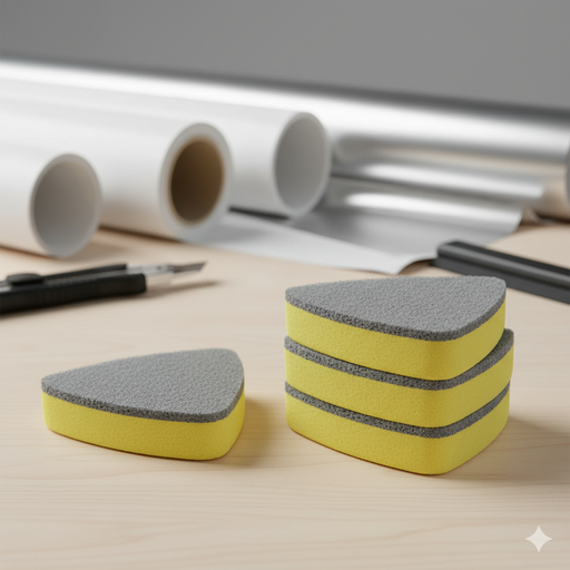 [INN0216] (MU) Esponjas de borde triangular para envolvente de vinilo