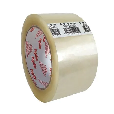 [INN0233] (MU) Cinta de Embalaje Transparente de Alta Resistencia con Dispensador Rojo