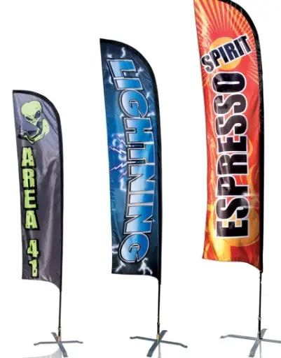 [INN0333] (FX) BANDERA TIPO CUCHILLO 4.5M