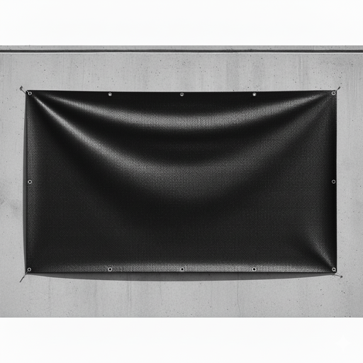 [INN0536] (SP)BANNER B/NEGRO (126-1000X1000) GLOSS 13OZ Rollo Premium 1000X1000 126G13