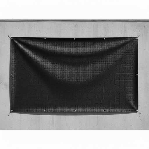 [INN0561] (CC6449)BANNER B/N 500X500 13OZ GLOSS 72'' 